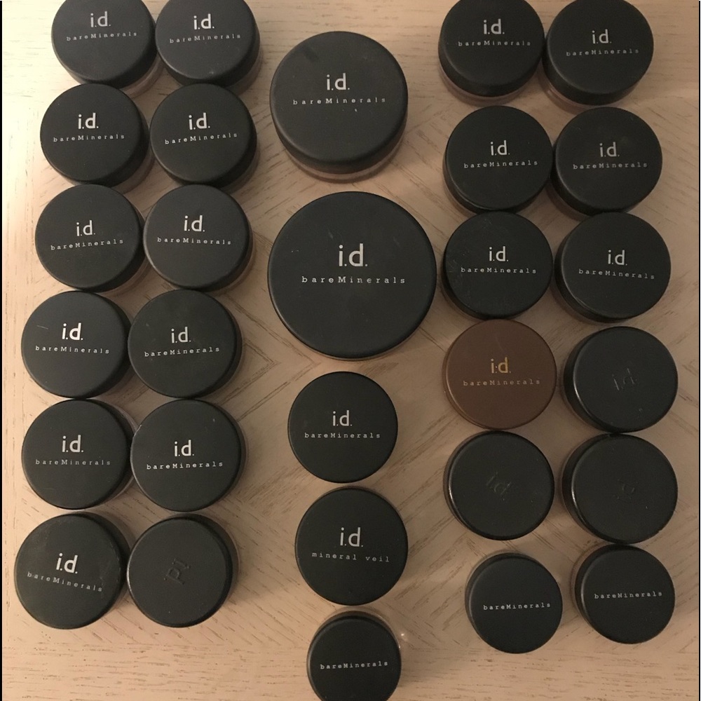 BareMinerals Eyeshadows, Blush, and Mineral Veil